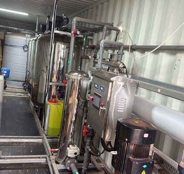 幾內亞電廠凈水安裝調試